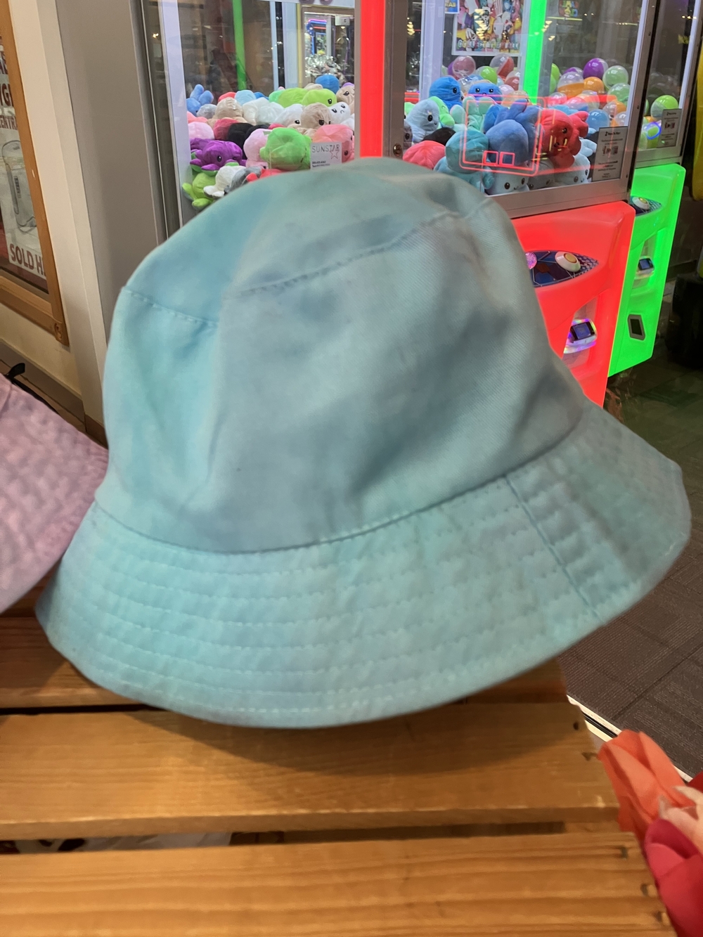 Light Blue Bucket Hat - Brand